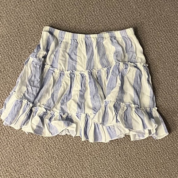 BOGO SHEIN Tiered Striped Skirt - Picture 2 of 5